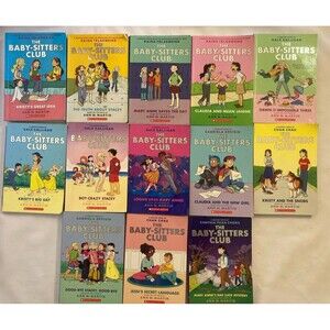 THE BABY-SITTERS CLUB Books Graphic Series Lot #1-13 Ann M Martin